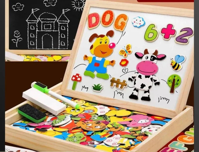 Magnetyczna dwustronna tablica do rysowania - MiniArt Studio
