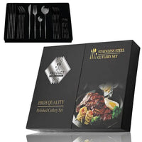 24-Piece Stainless Steel Cutlery Set – Aurinox