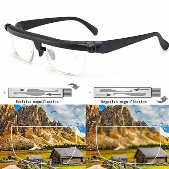 Adjustable Glasses for Near & Far Vision - VisiFlex