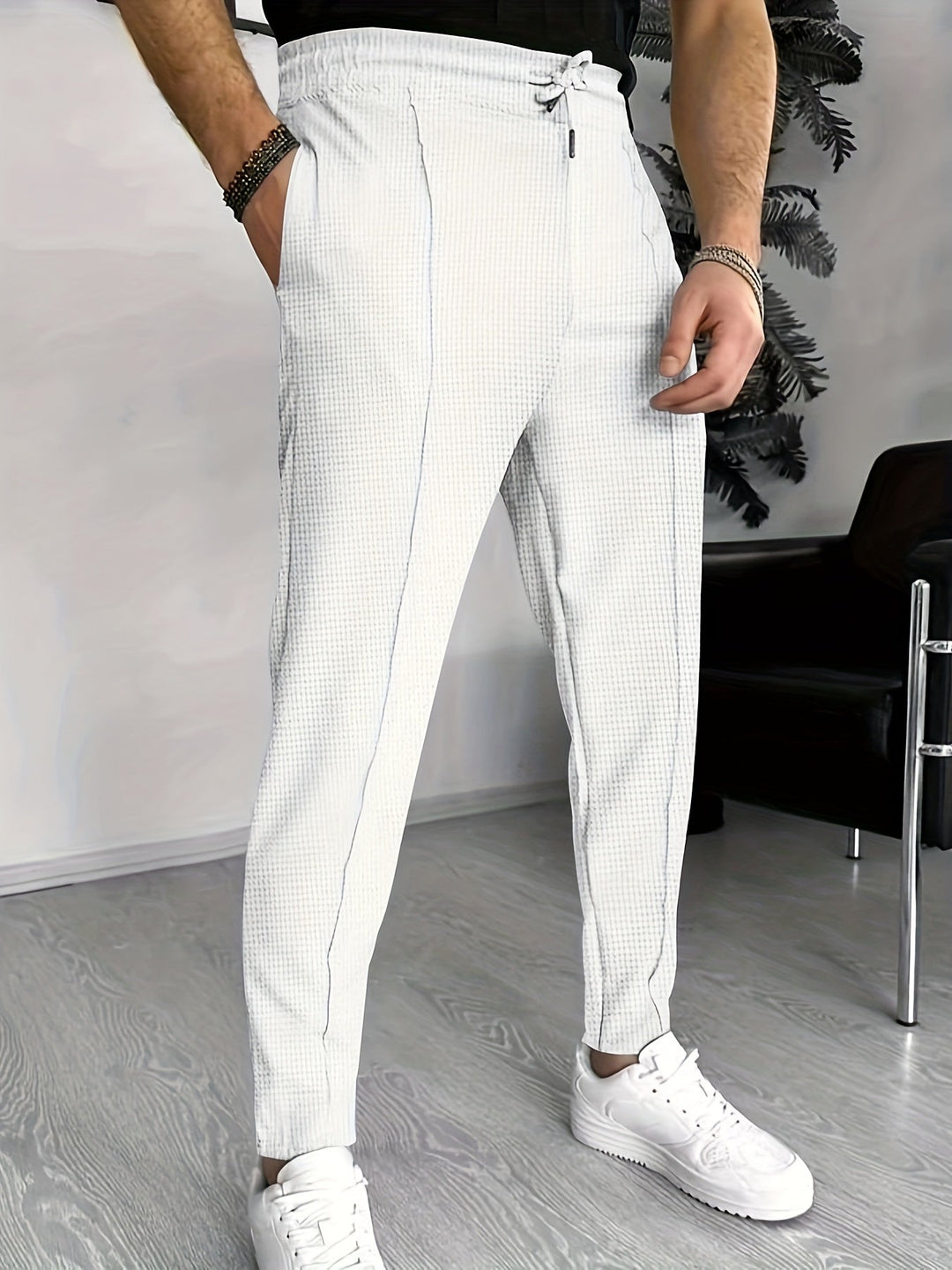 Comfortable Waffle Joggers for Men - Finn