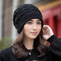 Knitted Women's Hat, Light & Stretchy for Spring and Autumn – Alina
