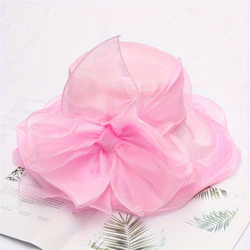Summer Hat with Breathable Sunshade and Wide Brim – Alara