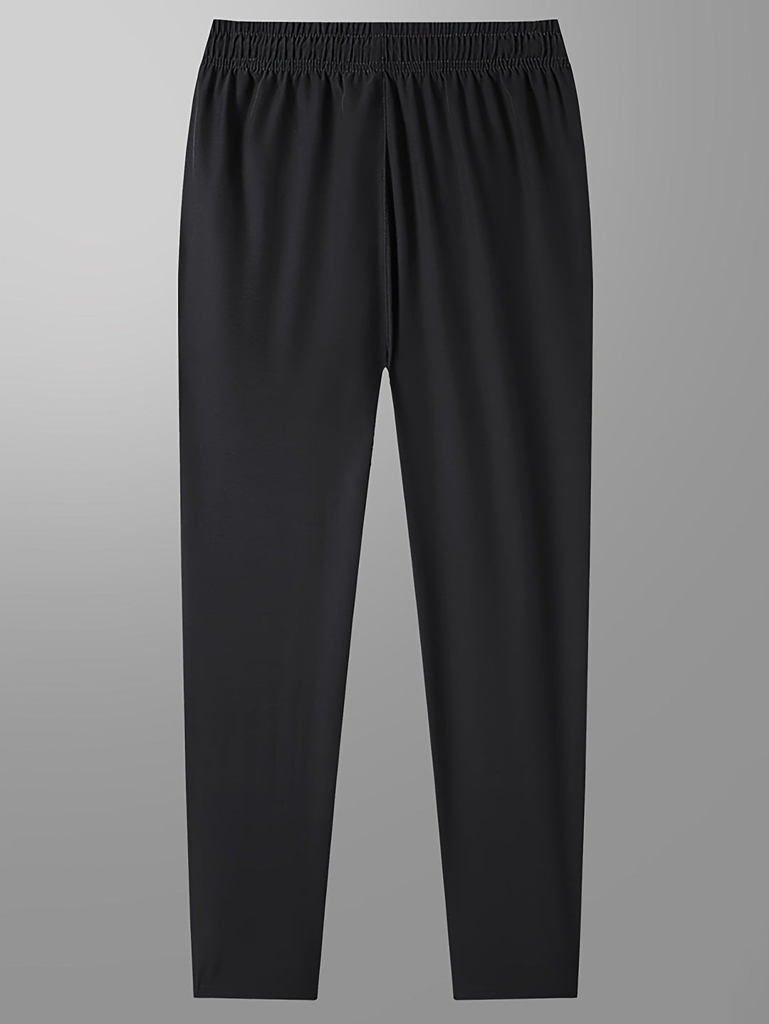 Solid Jogging Pants with Zipper Details - Milan