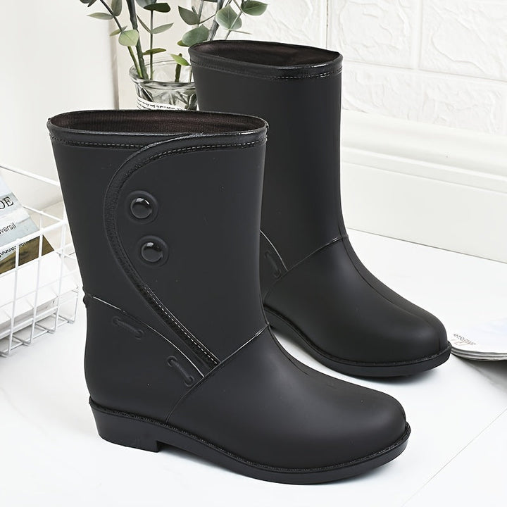 Waterdichte Dames Regenlaarzen comfortabel met Antislipzool – Elora