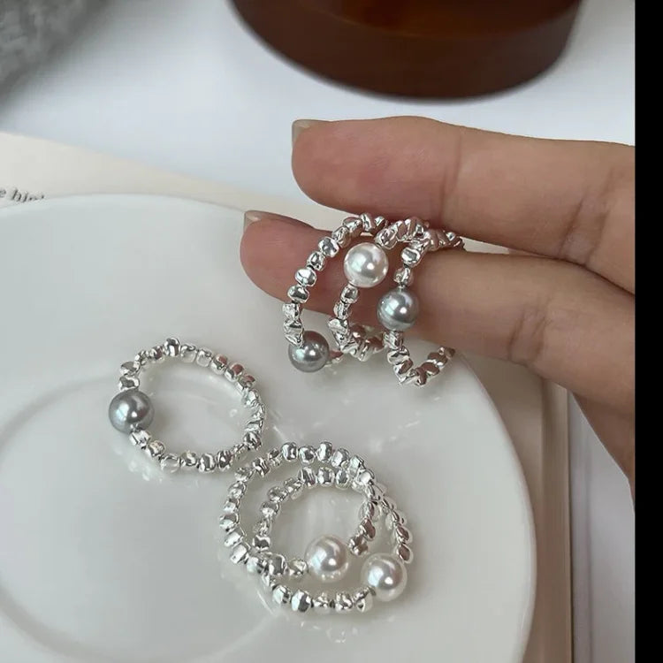 Galaxy Pearl Ring - Stella