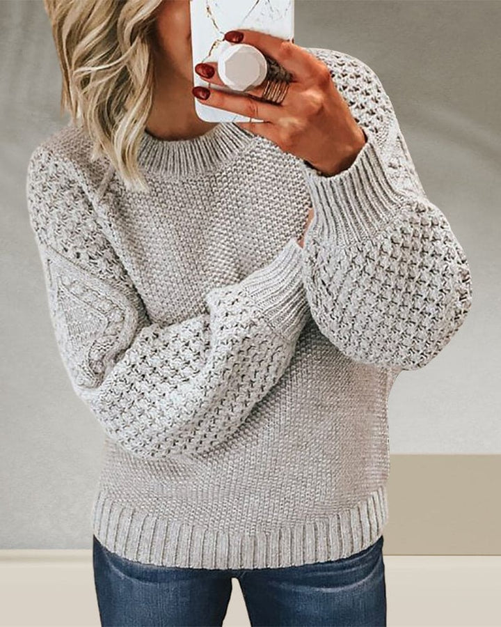 Podstawowy sweter pulower - Evelyn