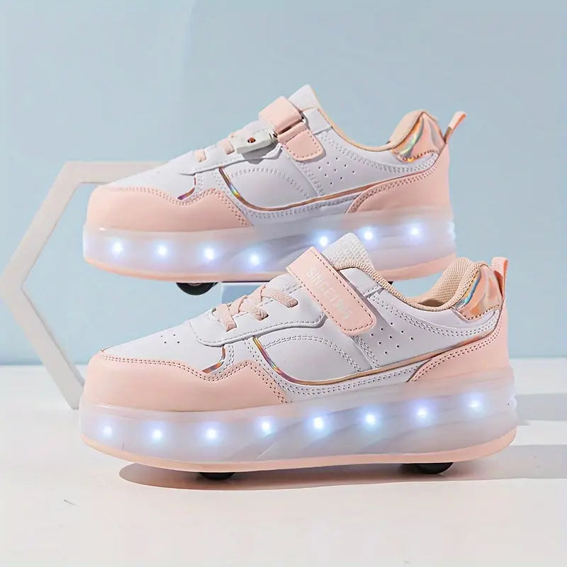 Glijd in Stijl met Velo – Sneakers met Wieltjes en Lichtgevende Zolen