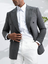 Stylish Checked Men's Blazer - Oliver
