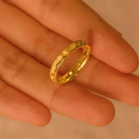 Stylish Gold Honey Ring - Sienna