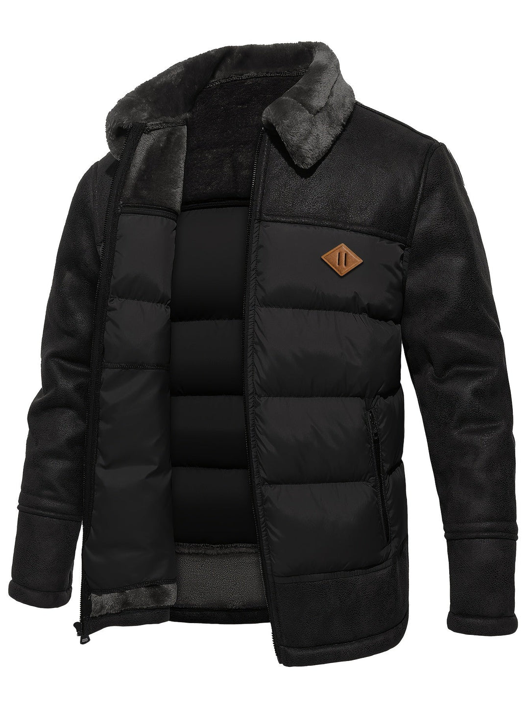 Winter Warm Fleece Jacket for Men - Jasper