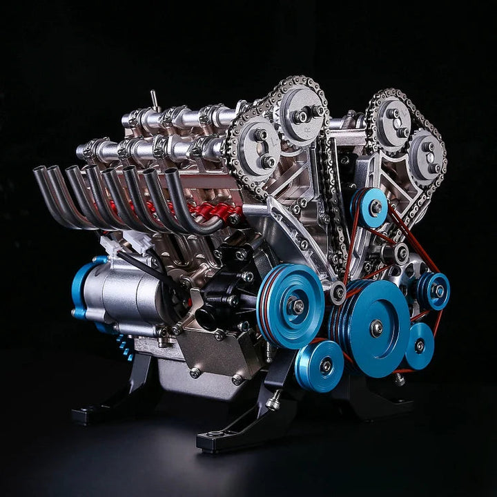 Motorblok Ornament voor Autoliefhebbers - TorqueV8