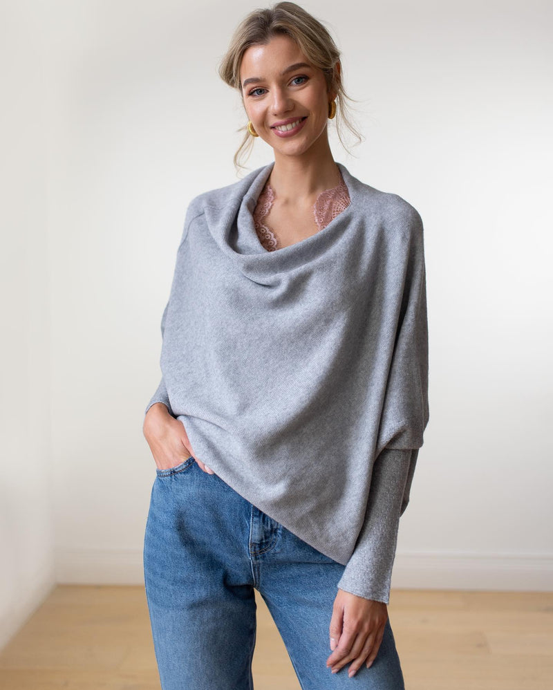 Trendy Off-Shoulder Sweater for Women - Livia