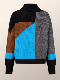 Warm Sweater with Collar - Lorena