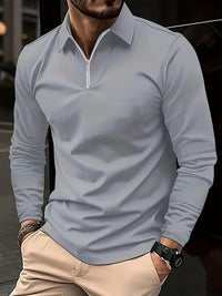 Basic Men's Long Sleeve Shirt - Lucas