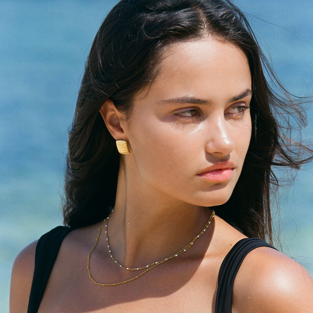Double Beaded Choker - Amara