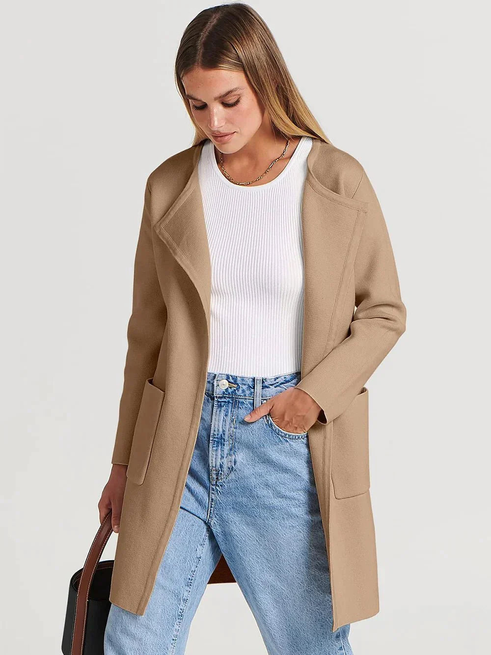 Stylowy damski sweter - Djamila