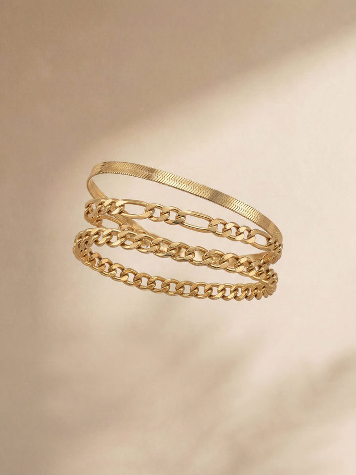 Sweet Arm Candy | Lovely 3-piece bracelet set