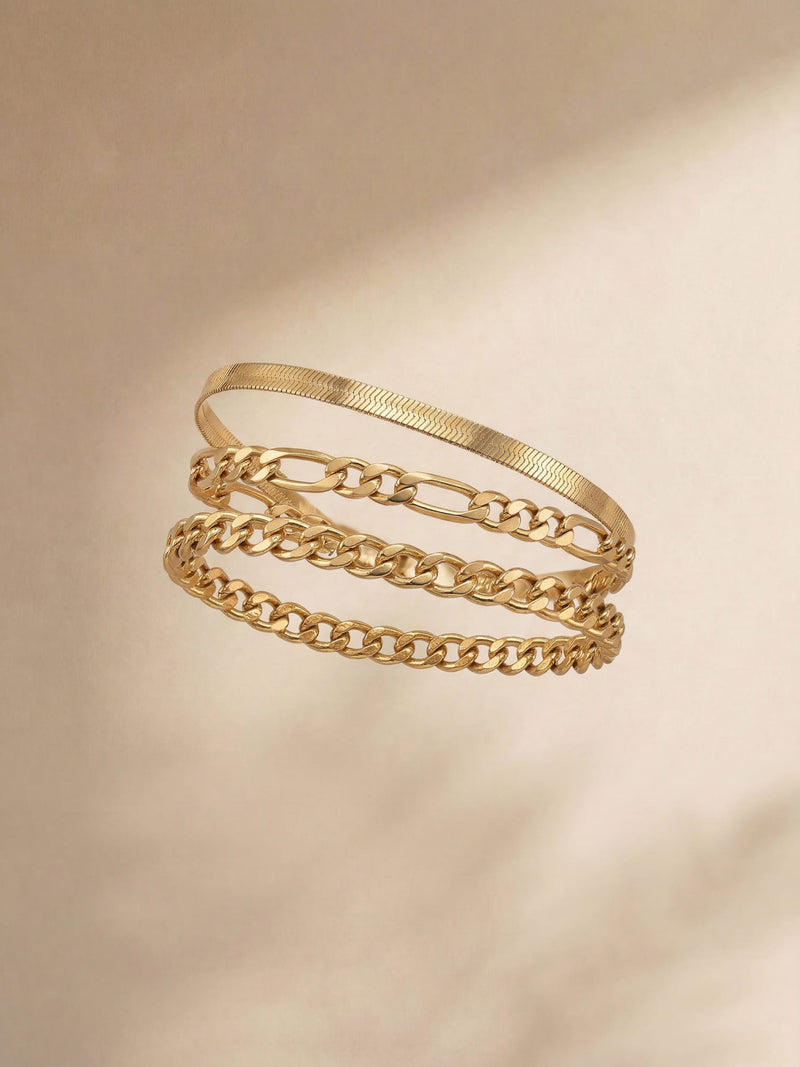 Sweet Arm Candy | Lovely 3-piece bracelet set