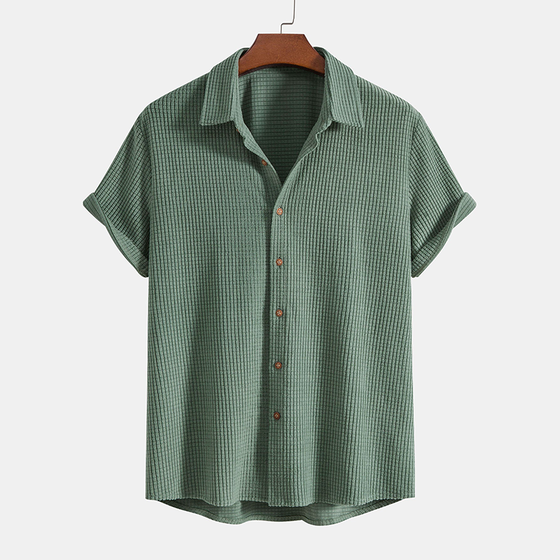 Men's Summer Lounge Set with Waffle Texture – Lenn