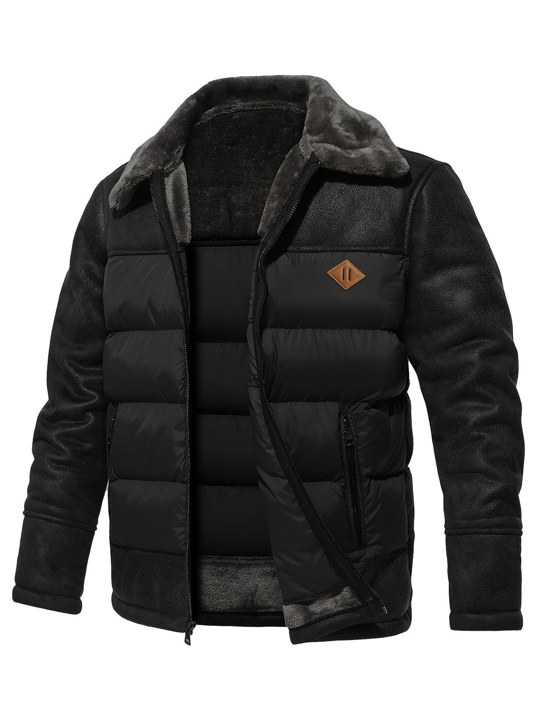 Winter Warm Fleece Jacket for Men - Jasper