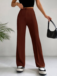 Trendy High-Waisted Pleated Women's Pants - Emilia