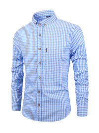 Checked Men's Shirt with Comfortable Fit – Jules