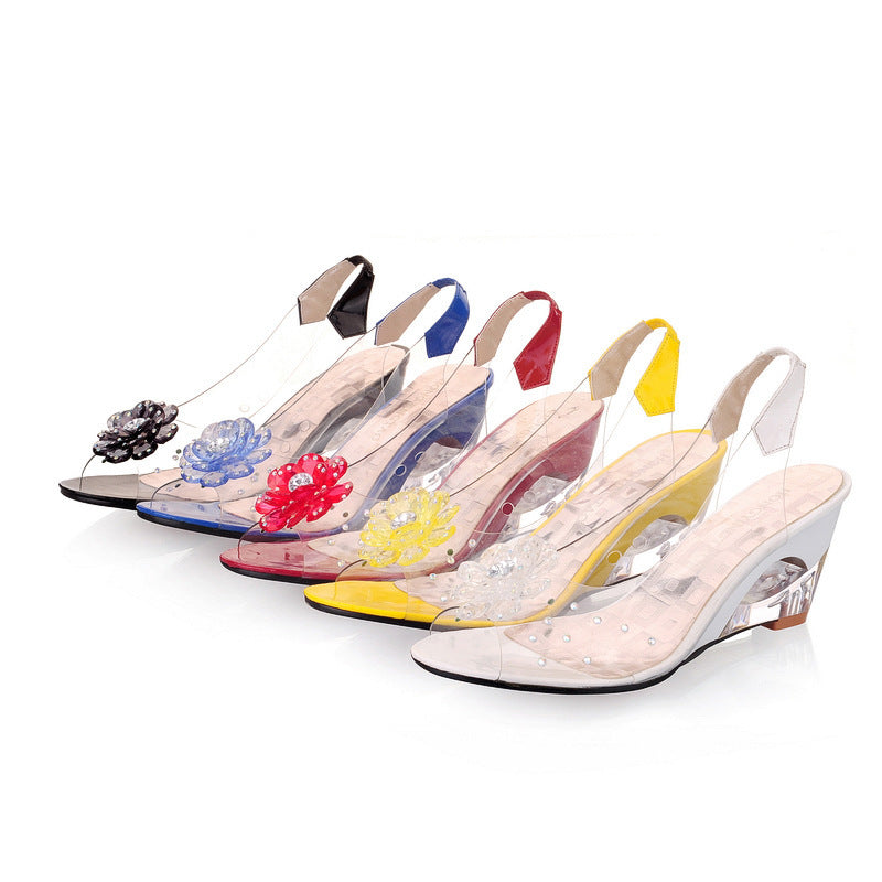 Shiny Wedge Heels – Sofia