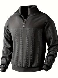 Vintage Men's Zip-Up Sweater - Victor