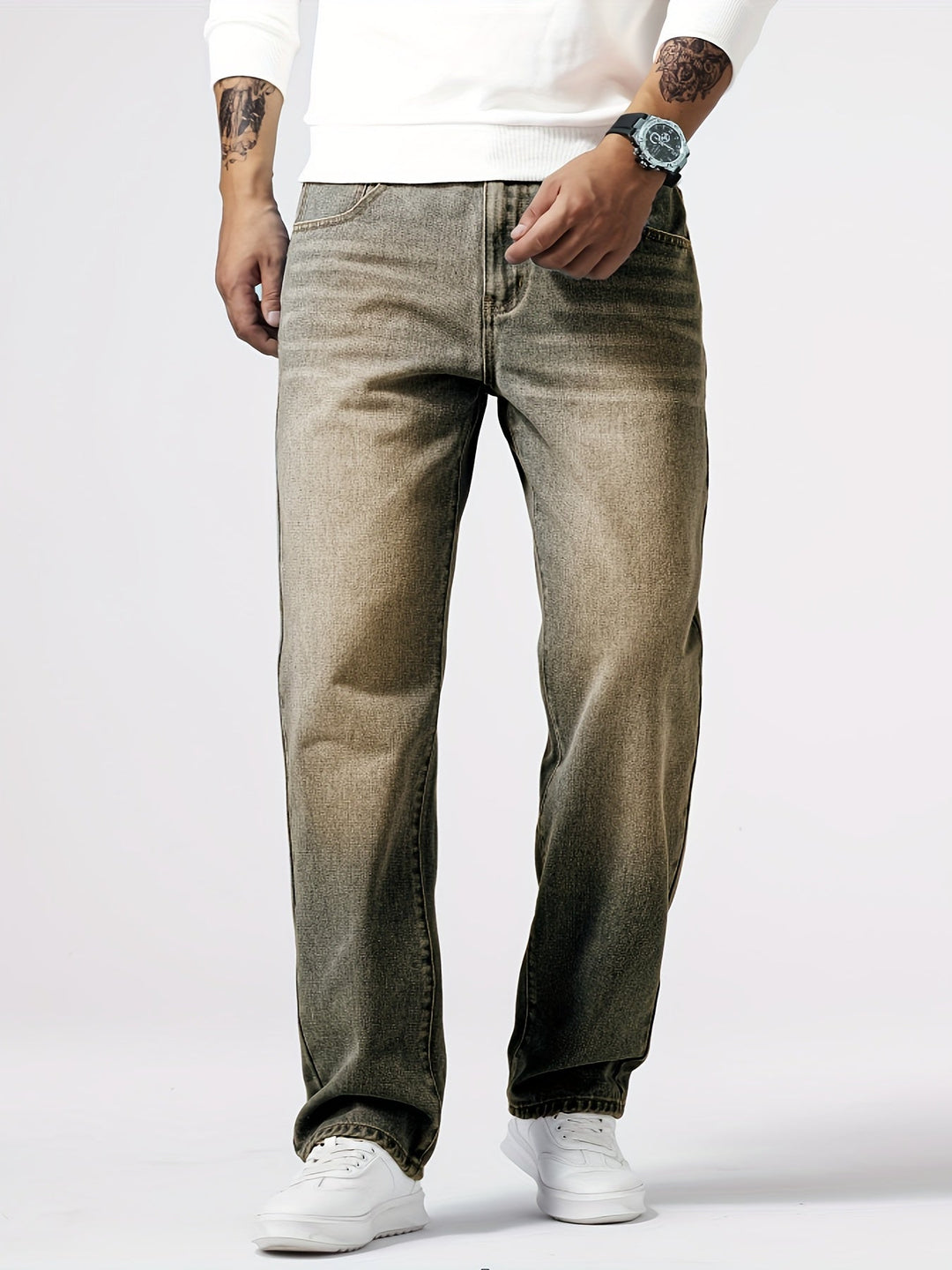 Casual Street Style Men's Jeans – Milan