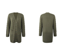 Knitted Women's Cardigan with Pockets – Noelle