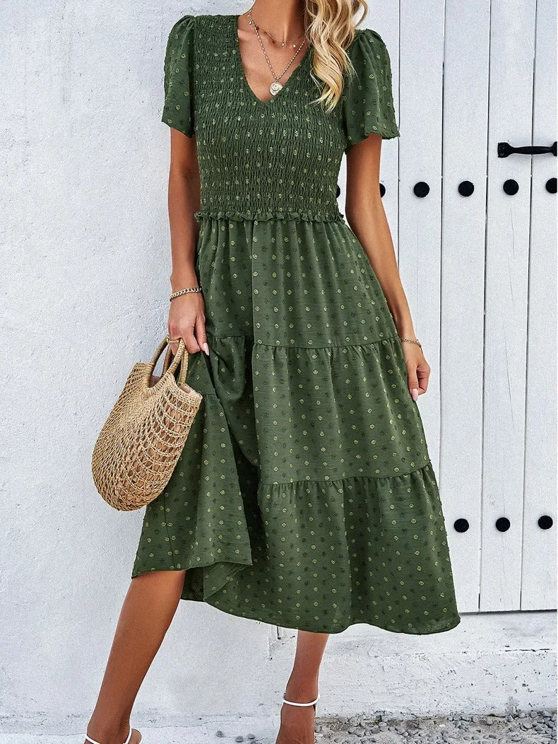 Autumn dress with loose fit – Nadezhda