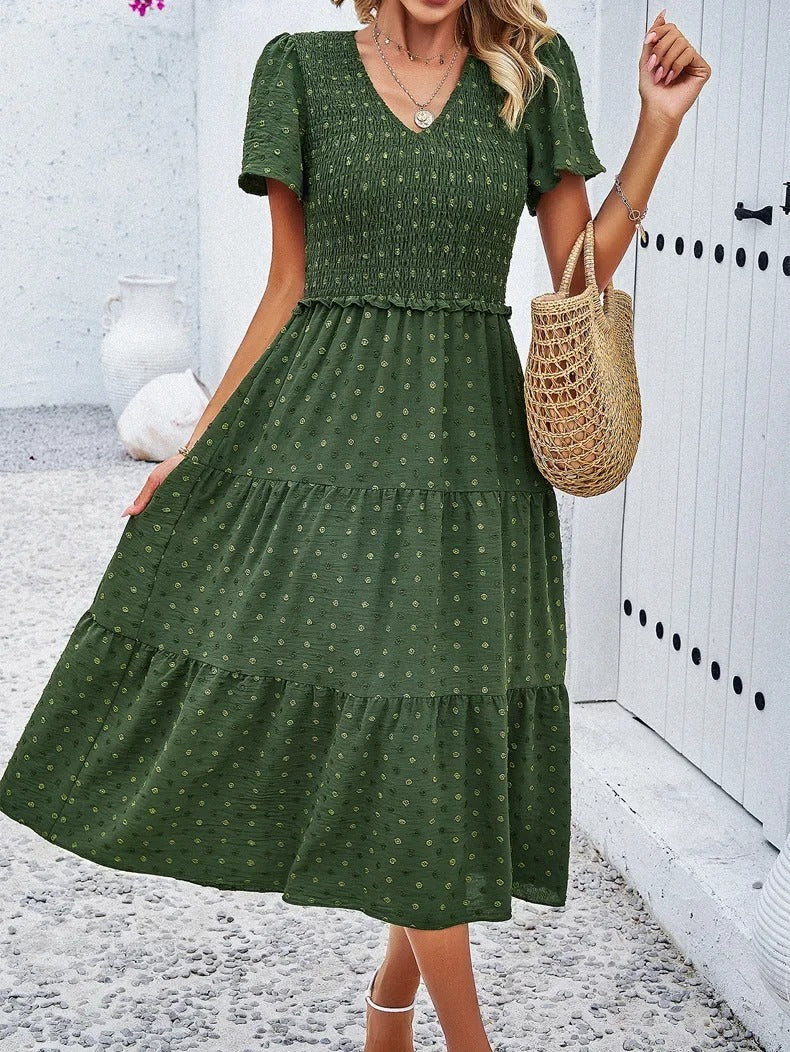 Autumn dress with loose fit – Nadezhda