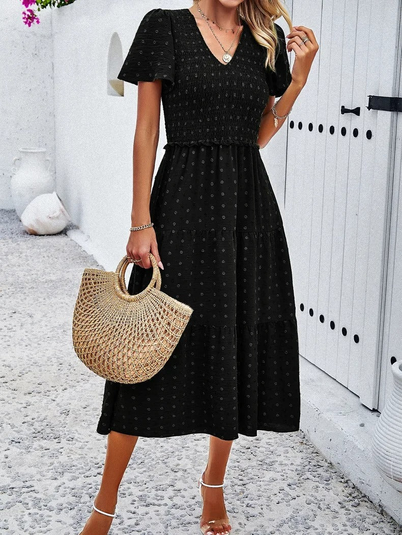 Autumn dress with loose fit – Nadezhda