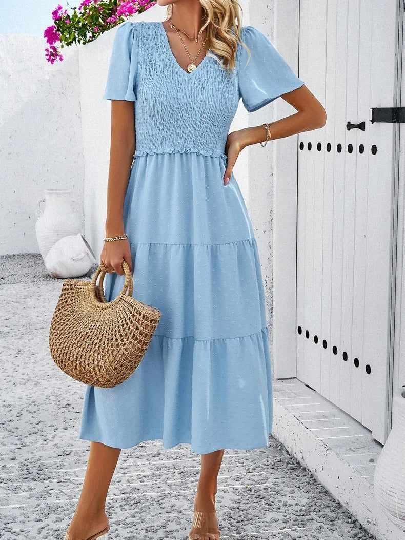 Autumn dress with loose fit – Nadezhda