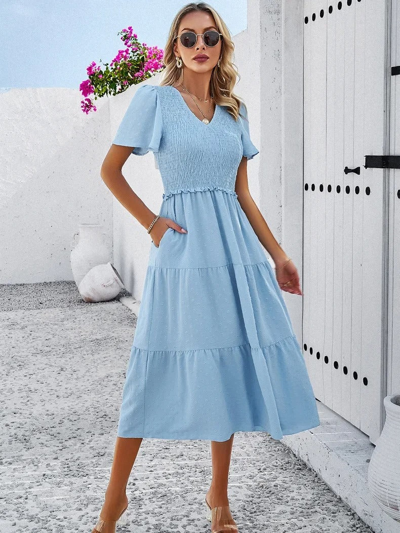 Autumn dress with loose fit – Nadezhda