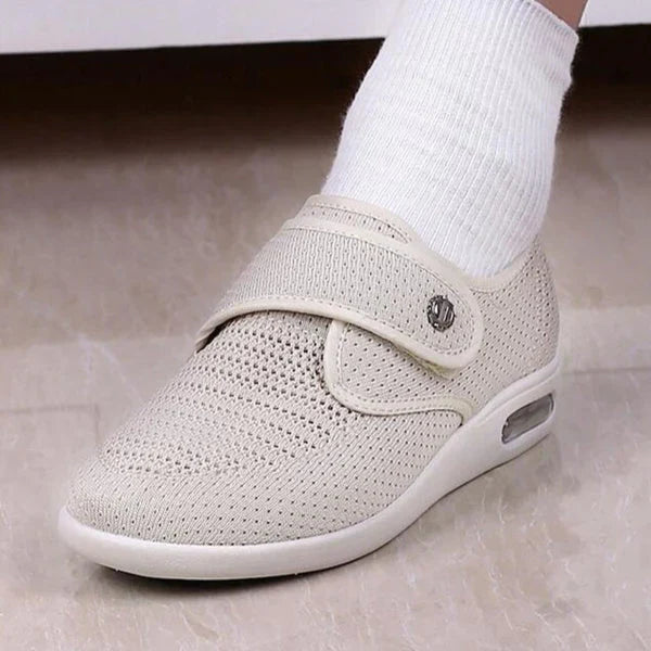 Szerokie ortopedyczne buty damskie dla diabetyków - ComfortPlus