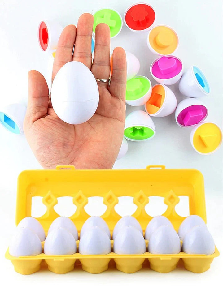 Colorful and Educational Egg Set - ColorMatch