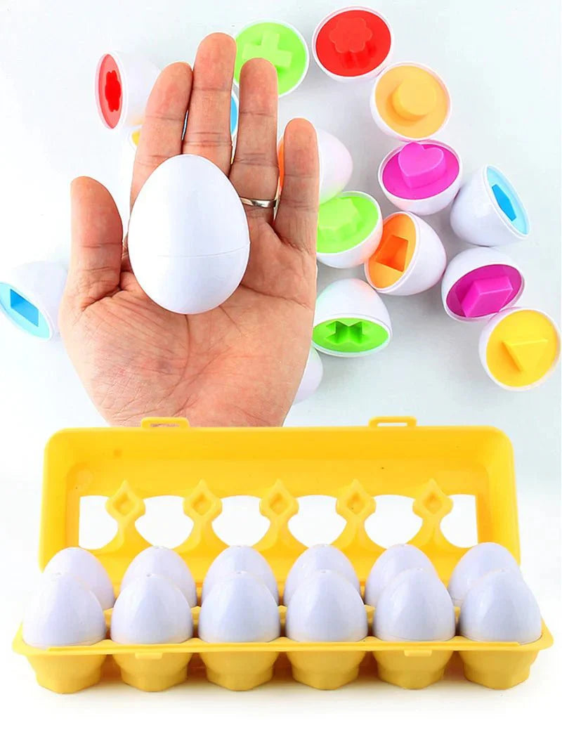 Colorful and Educational Egg Set - ColorMatch