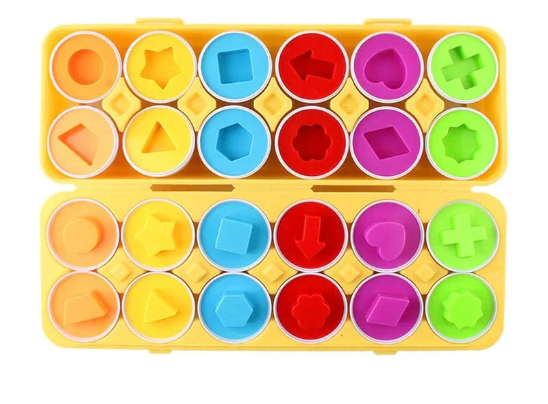 Colorful and Educational Egg Set - ColorMatch