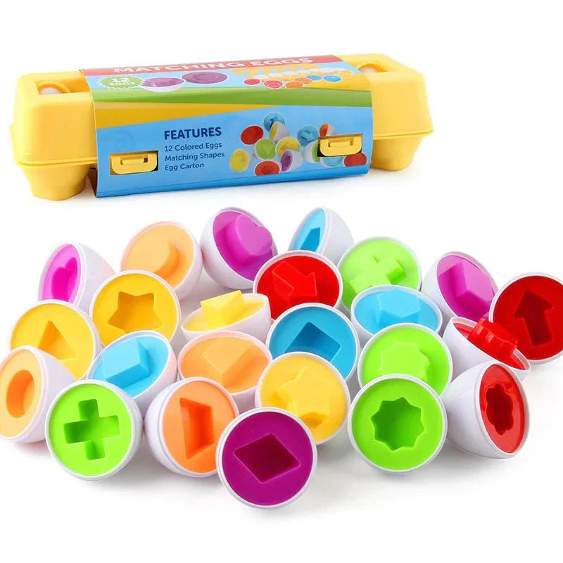 Colorful and Educational Egg Set - ColorMatch