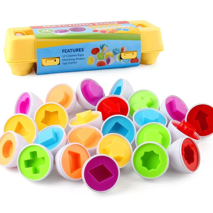 Colorful and Educational Egg Set - ColorMatch