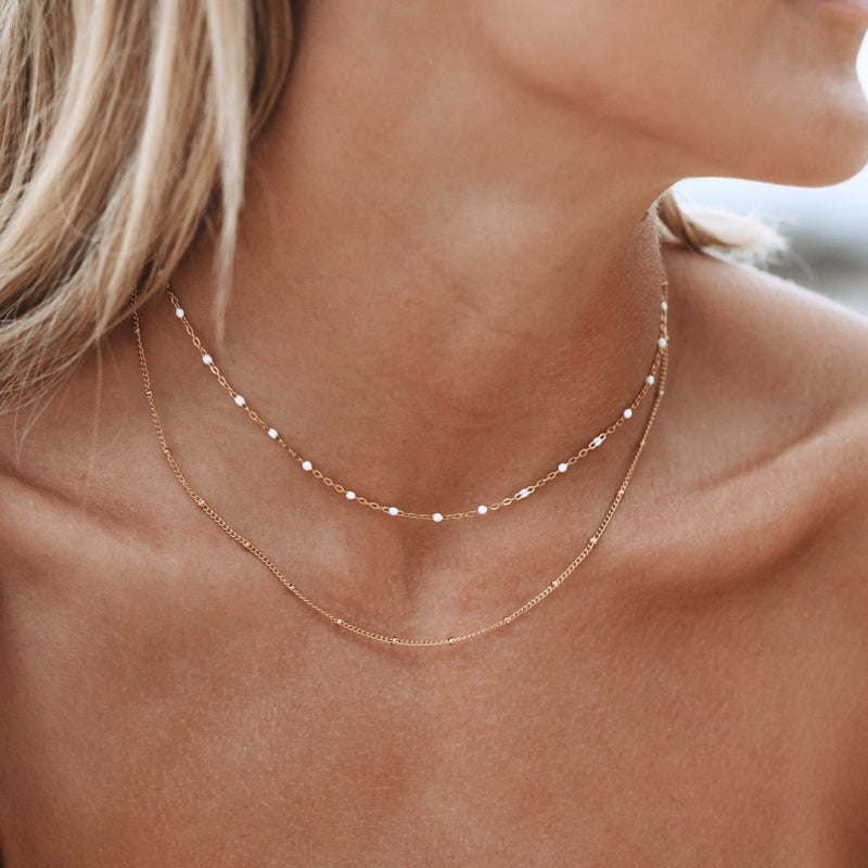 Double Beaded Choker - Amara