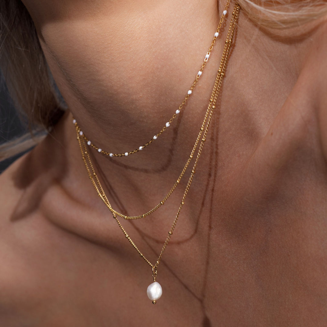 Double Beaded Choker - Amara