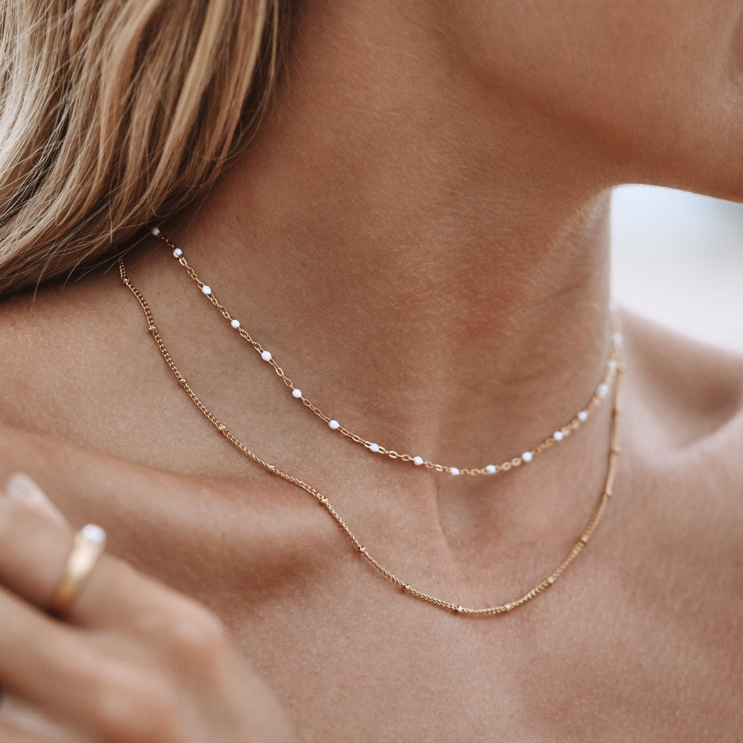 Double Beaded Choker - Amara