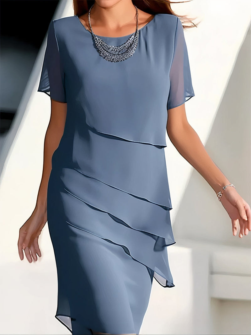 Letnia sukienka szyfonowa – Mirella