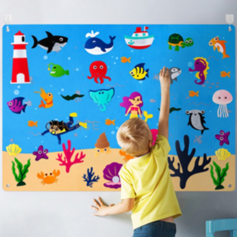 Toddler Felt Play Board - FeltAdventure