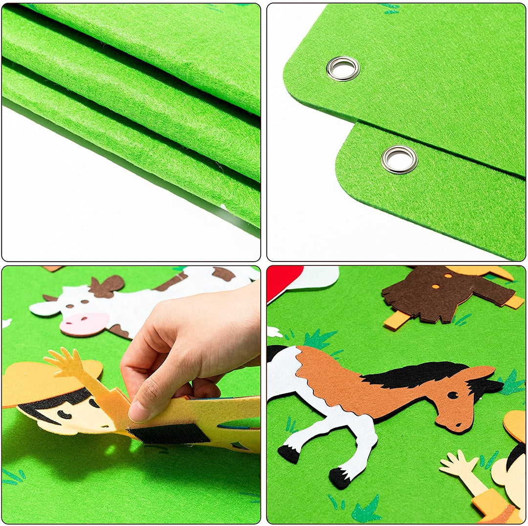 Toddler Felt Play Board - FeltAdventure