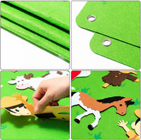 Toddler Felt Play Board - FeltAdventure