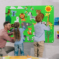 Toddler Felt Play Board - FeltAdventure
