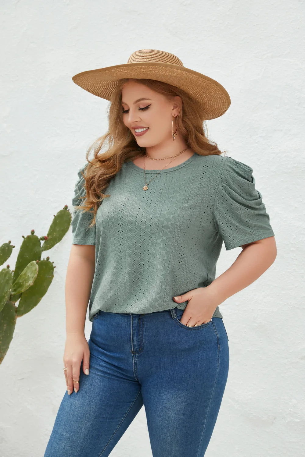 Sammy Jackson™ Helga Plus Size Blouse | Comfortabel & Stijlvol